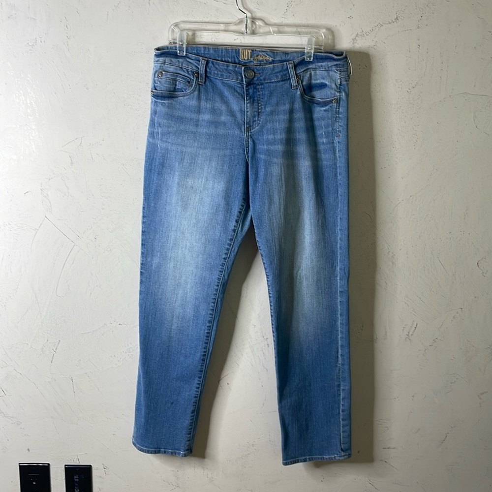 Kut from the Kloth Straight leg jeans size 14 style#KP494MF3M